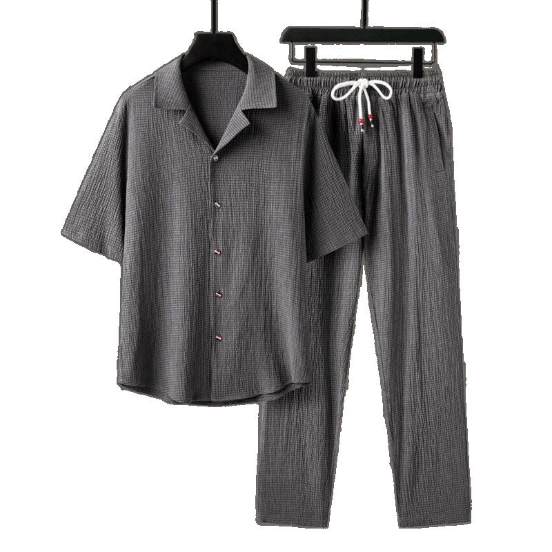 Casual Men's Two-piece Set By SXRREAL.