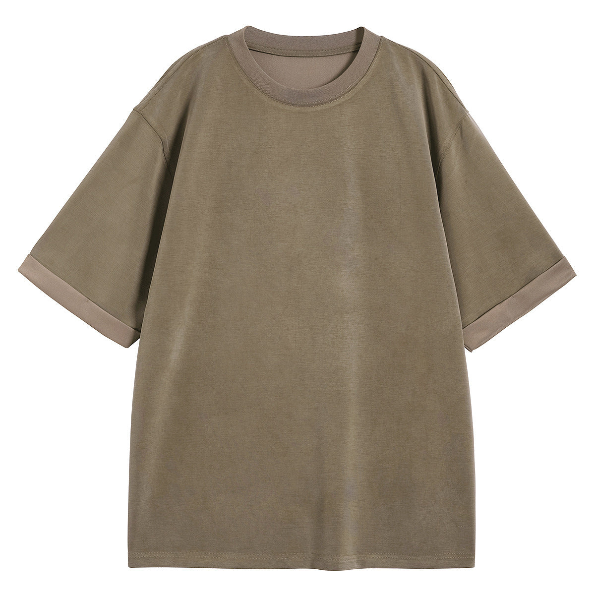 Men's Drape Knit Loose Casual T-shirt By SXRREAL.