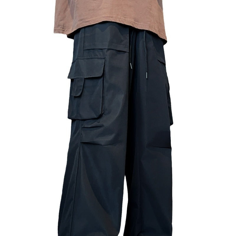 Loose Straight Casual Pants By SXRREAL.