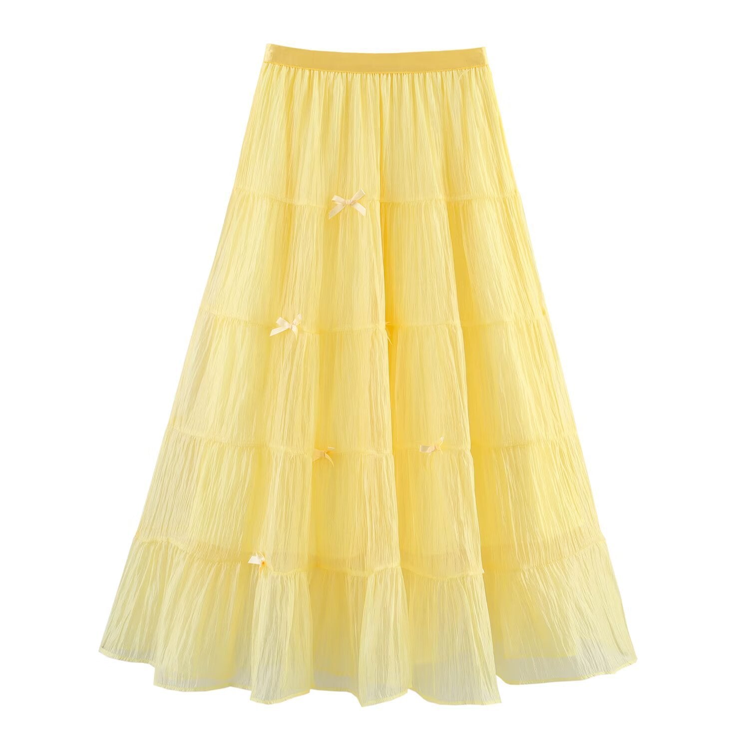 Bow Gauze Skirt Cake Dress By SXRREAL.