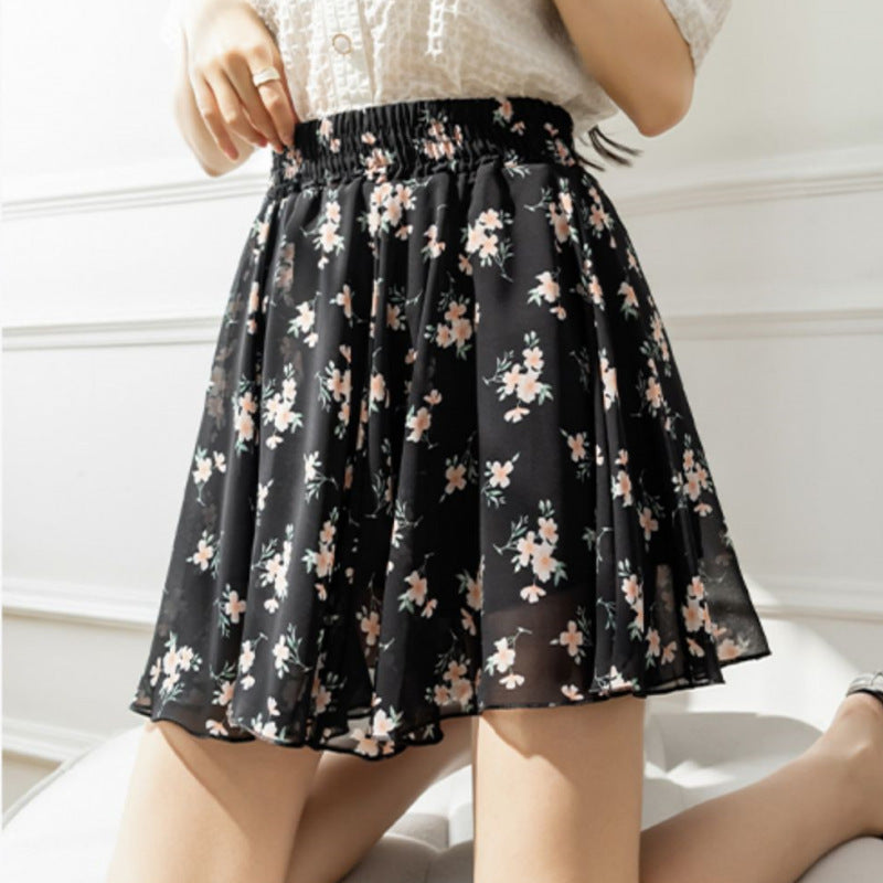 Girls Chiffon Floral Dress Skirt By SXRREAL.