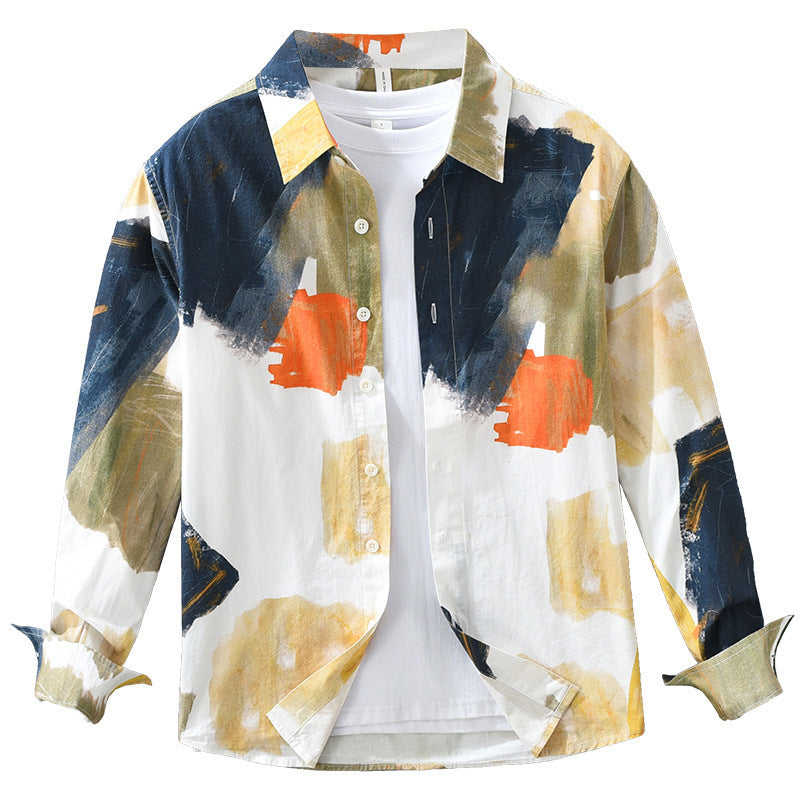 Men's All-matching Artistic Casual Loose Top By SXRREAL.