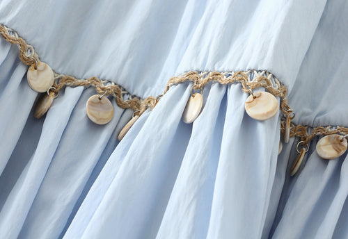 Bohemian Vacation Style Embroidered Skirt By SXRREAL.