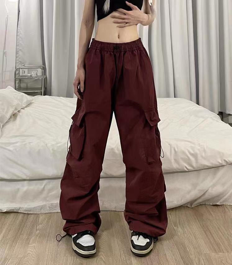 Women's Ultra-thin Wide-leg Ankle-tied Trousers By SXRREAL.