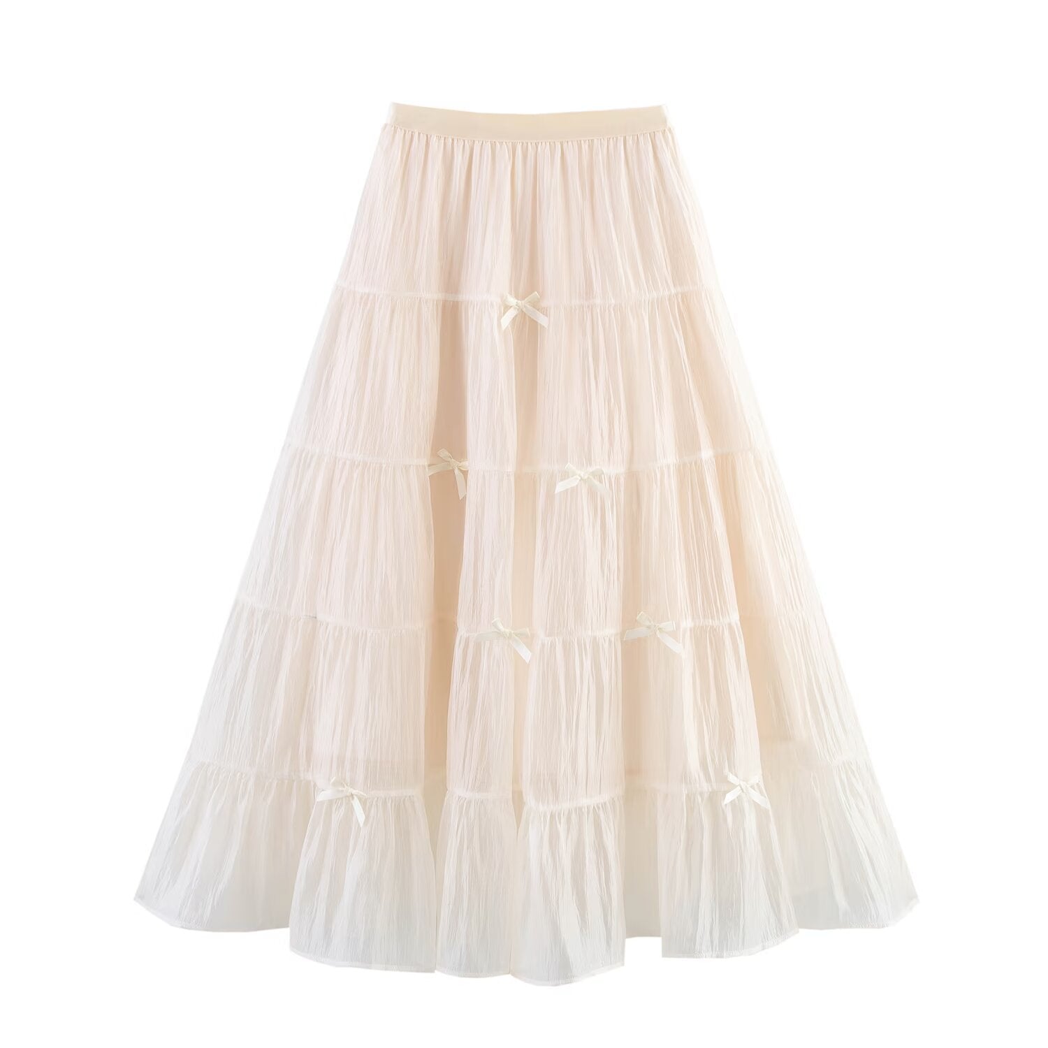 Bow Gauze Skirt Cake Dress By SXRREAL.