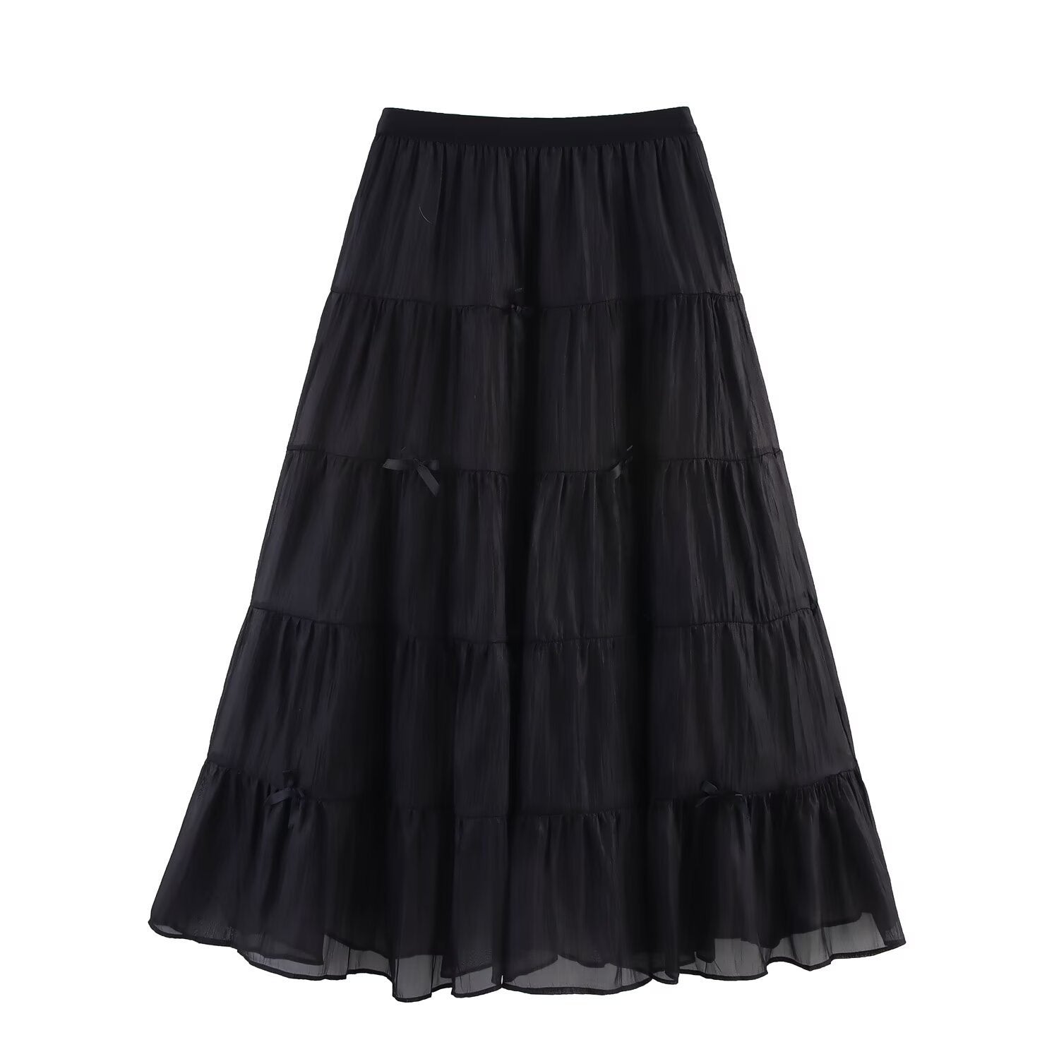 Bow Gauze Skirt Cake Dress By SXRREAL.