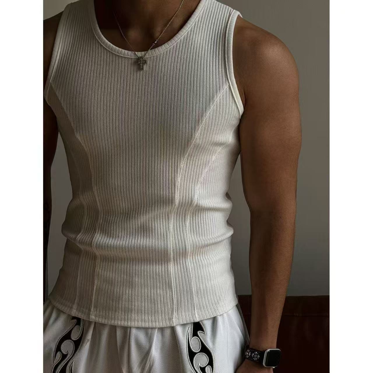 Men's Stitched I-shaped Vest By SXRREAL.