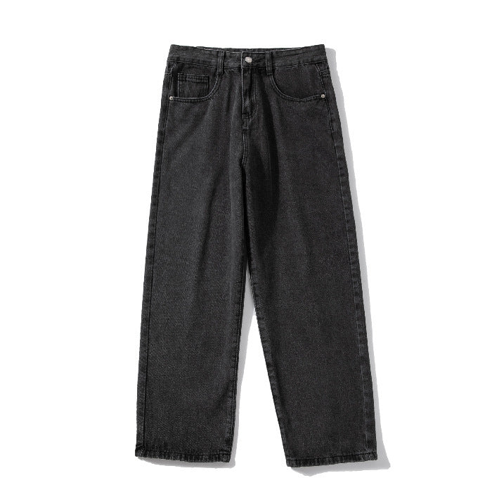 Retro Washed Denim Jeans For Men By SXRREAL.