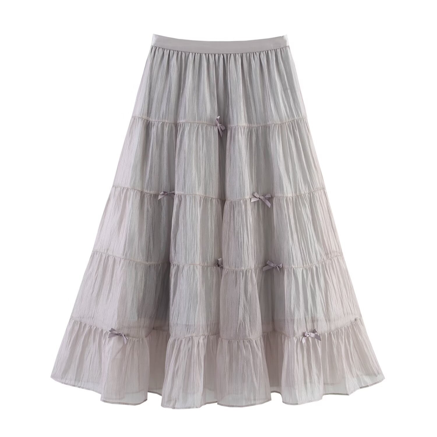 Bow Gauze Skirt Cake Dress By SXRREAL.